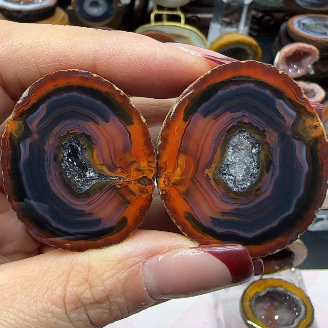 玛瑙/玉髓未镶嵌摆件