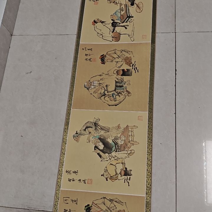 国画贾海瑞老师现场定制