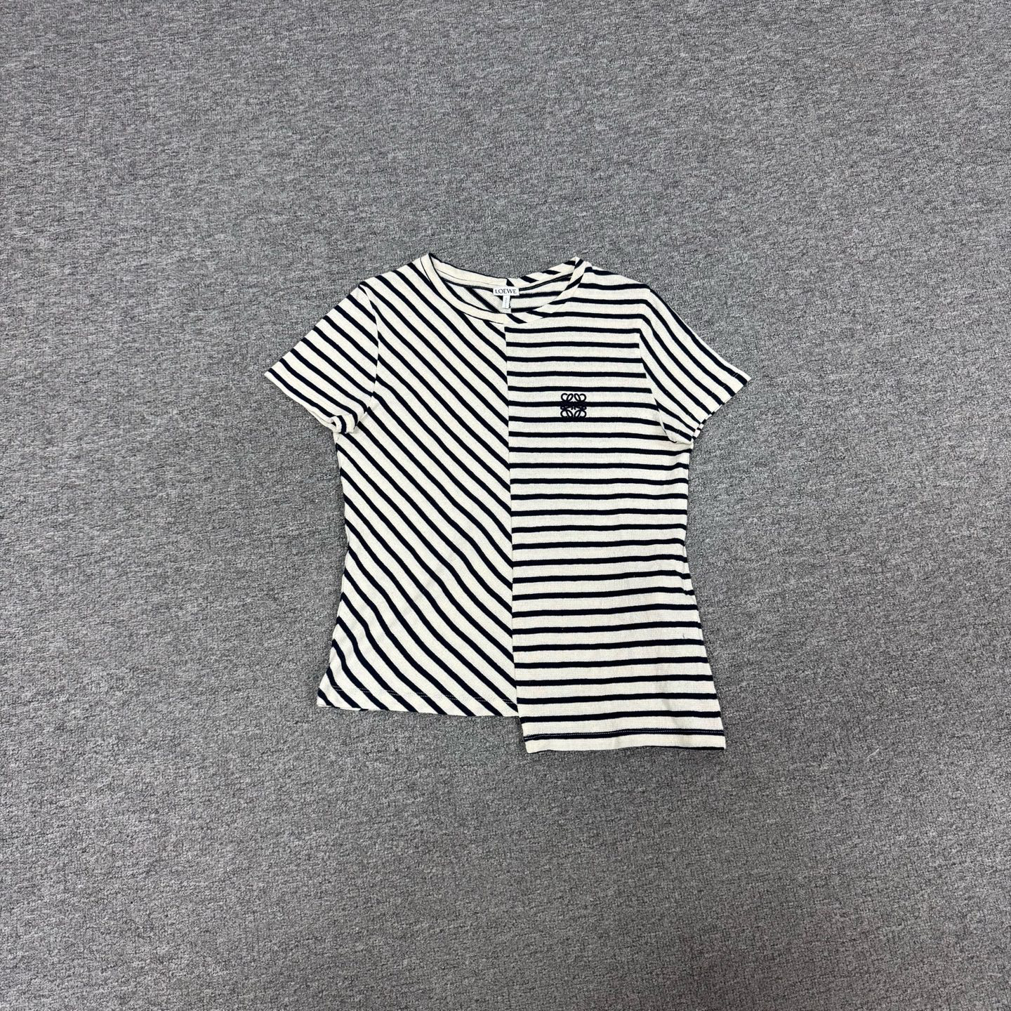 99新 AMIPARIS loewe 条纹短袖xs码