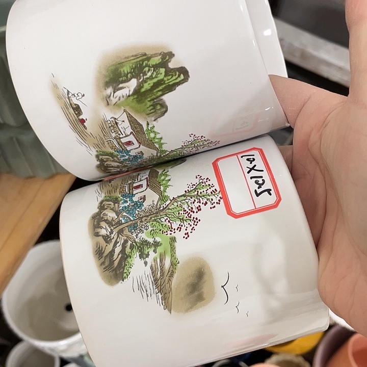 陶瓷花盆凑12米包邮