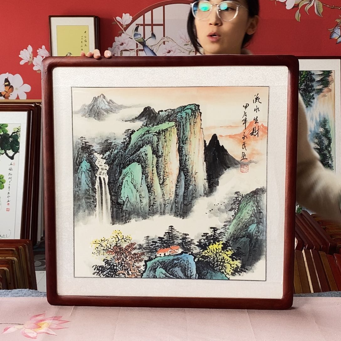 国画手写手绘62✖️62国画作品