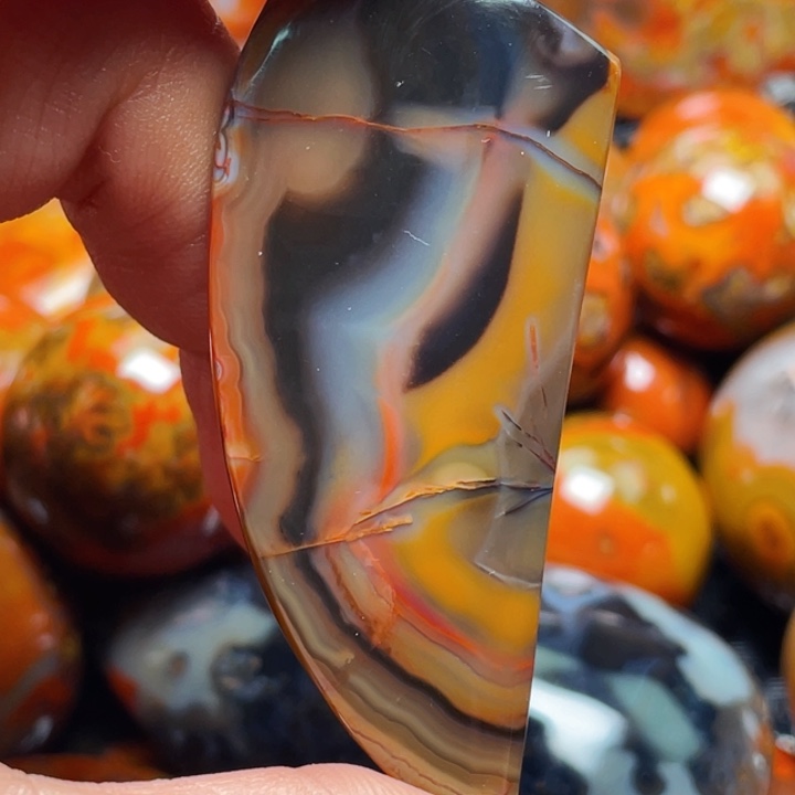 玛瑙/玉髓战国红玛瑙挂件未镶嵌