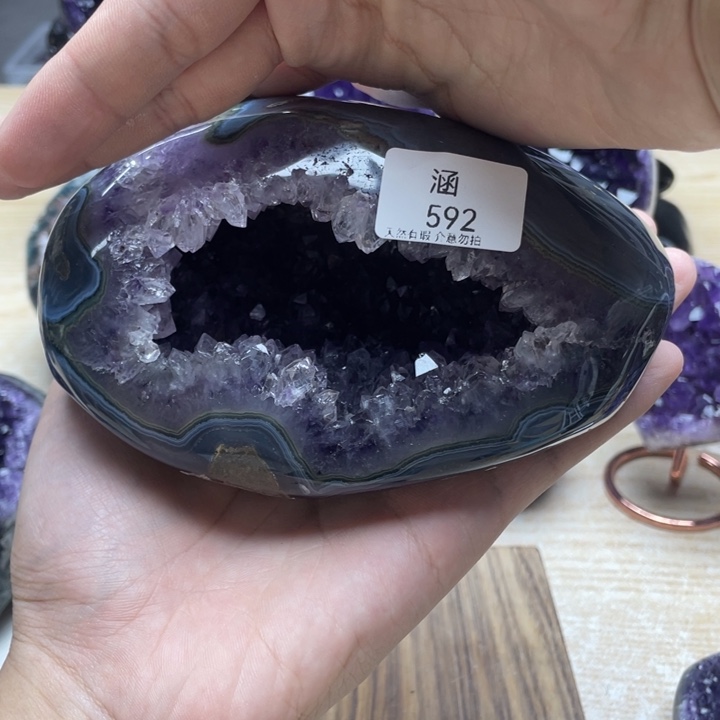 未镶嵌紫晶大型摆件（非配饰）子*