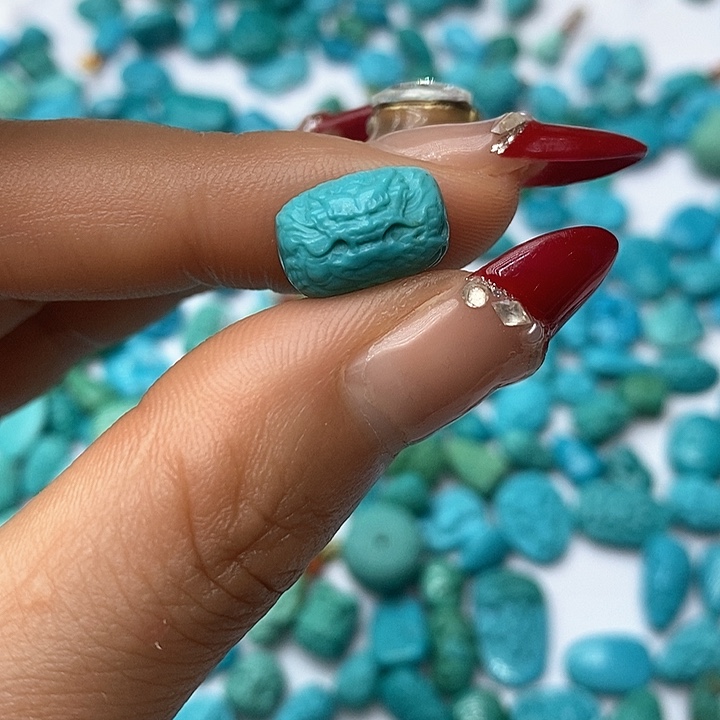 绿松石珠宝奇石未镶嵌