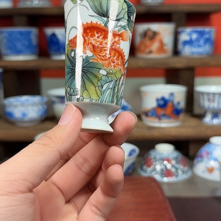 杯现代景德镇陶瓷杯