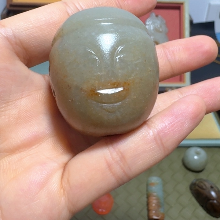 最***玉颈饰未镶嵌和田玉