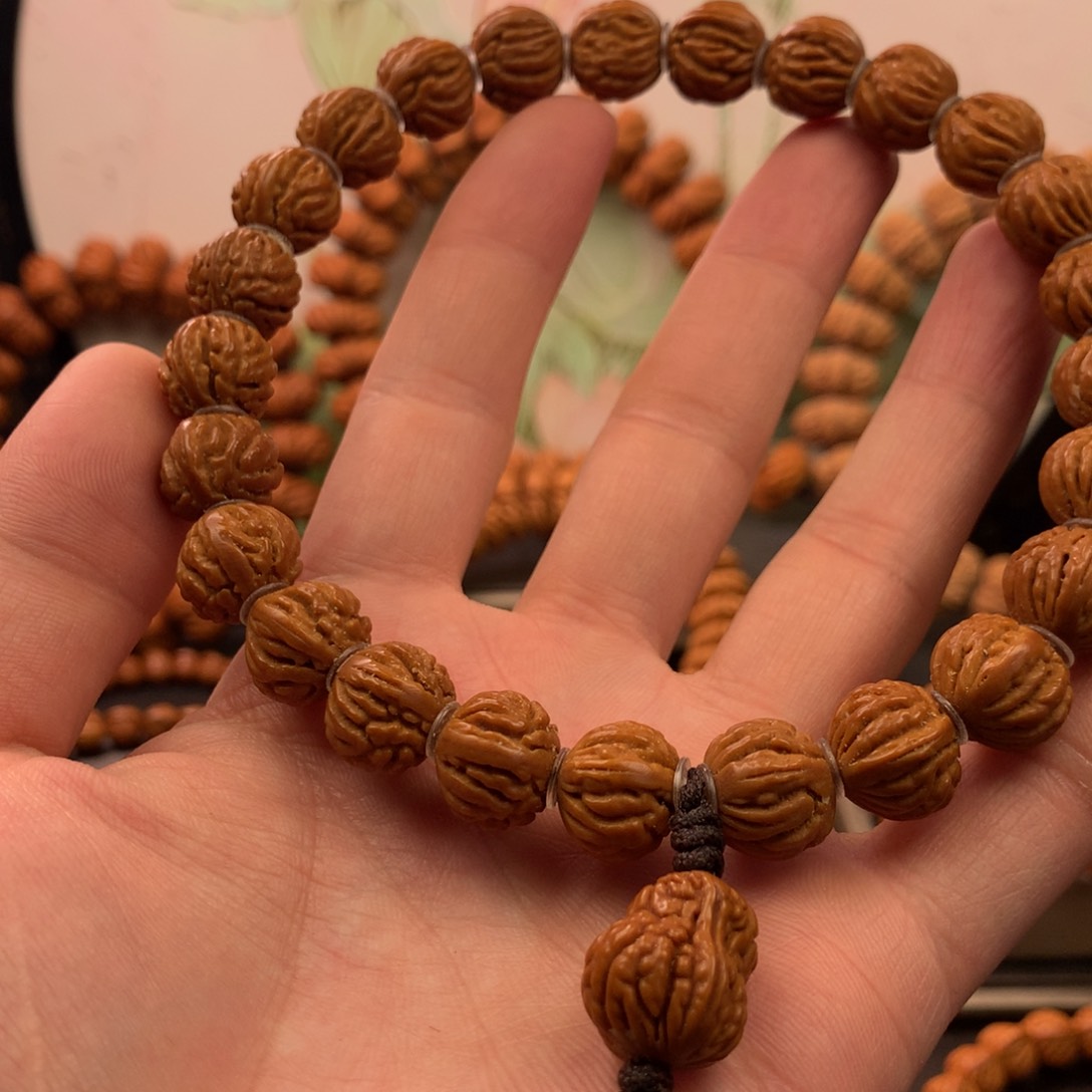 【闪购商品】桃核手串醉*候13火麒麟手持