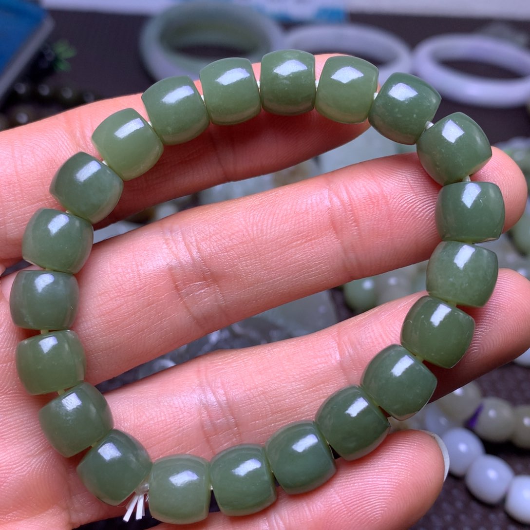 未镶嵌手串和田玉