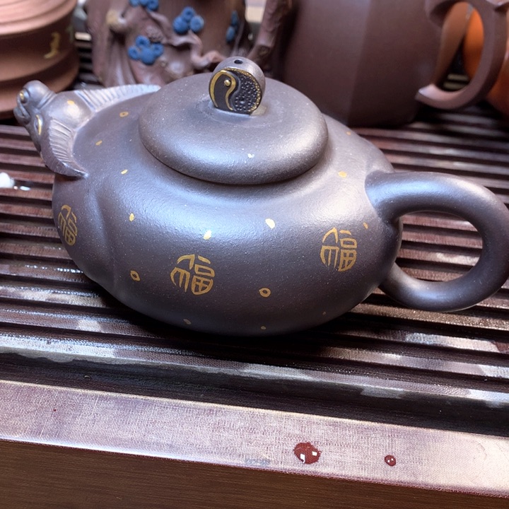 紫砂茶壶原矿手工96