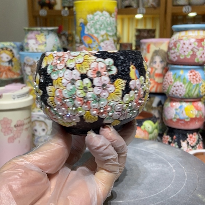 景德镇艺术手绘作品