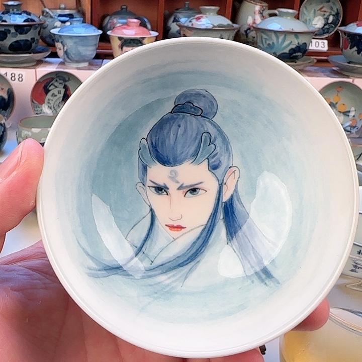 景德镇陶瓷陶瓷杯茶具