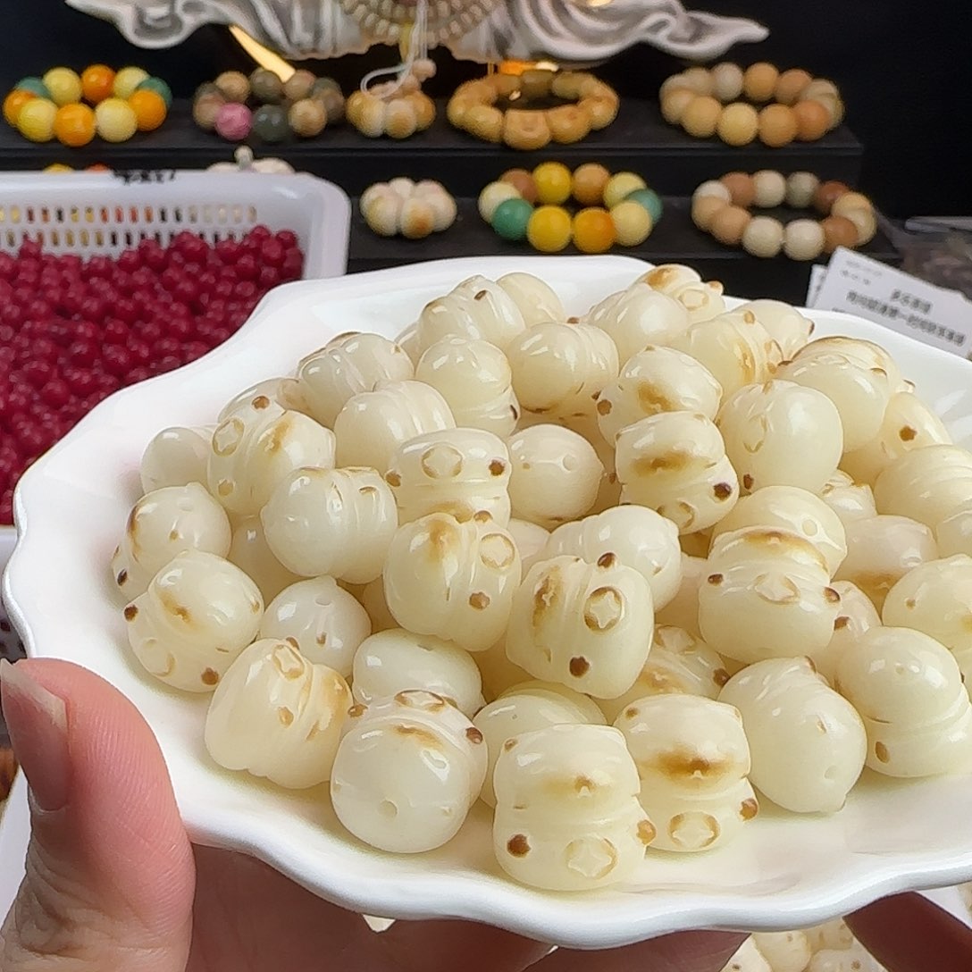 吊坠菩提根/象牙果瑕疵卡15-16炭烤招财猫20颗