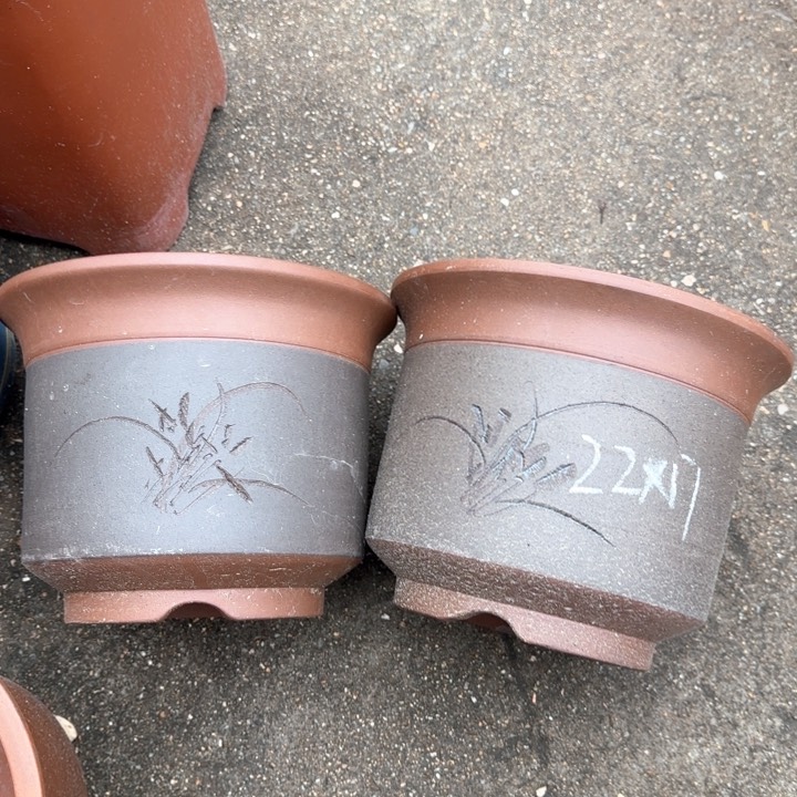 紫砂花盆特价清仓