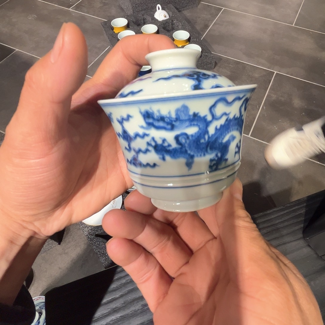 杯青花瓷器青花瓷器