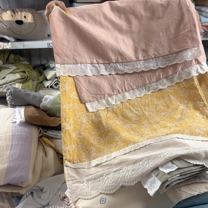 棉花黄色一对 粉色一只