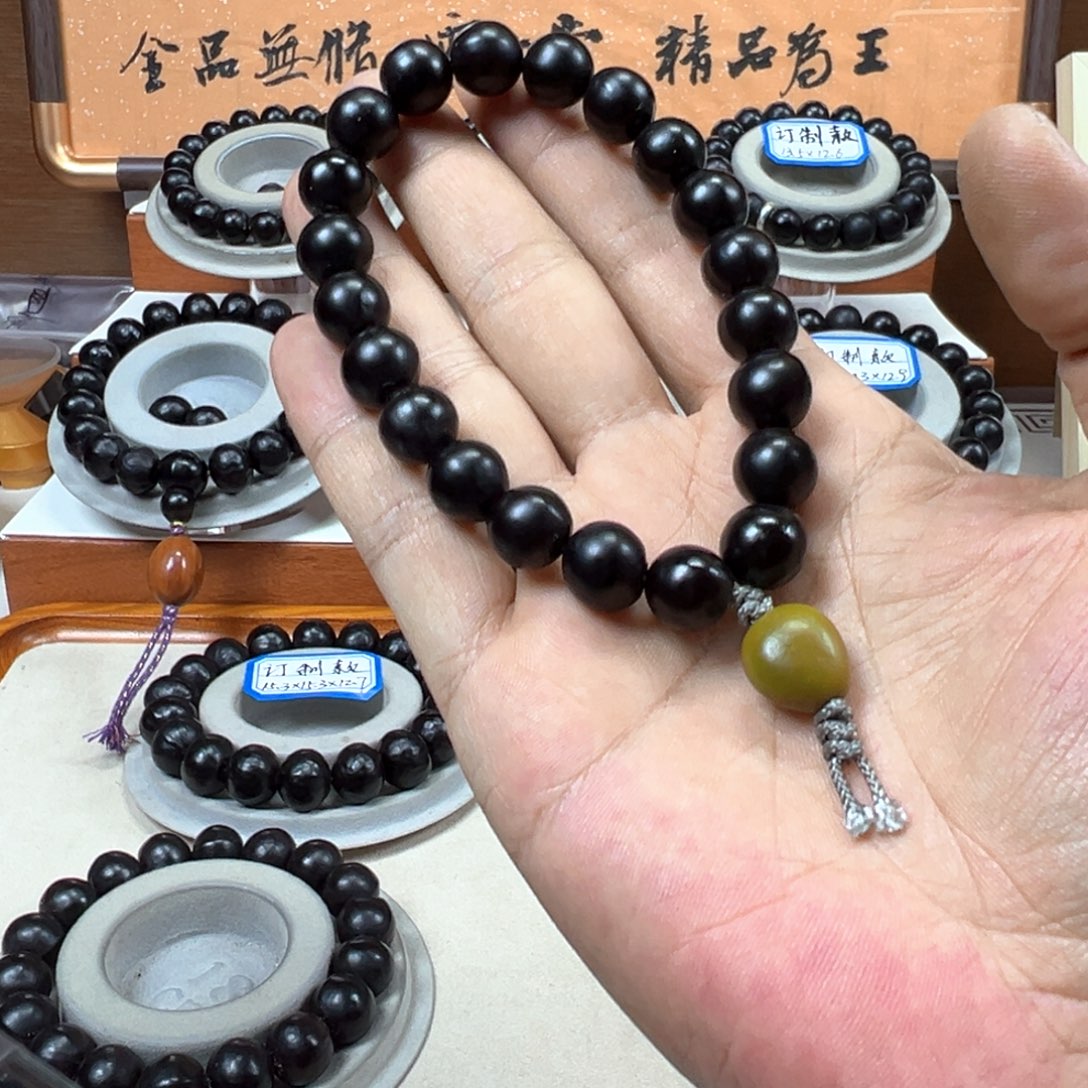 手串草珠菩提近正圆21颗无患子手持