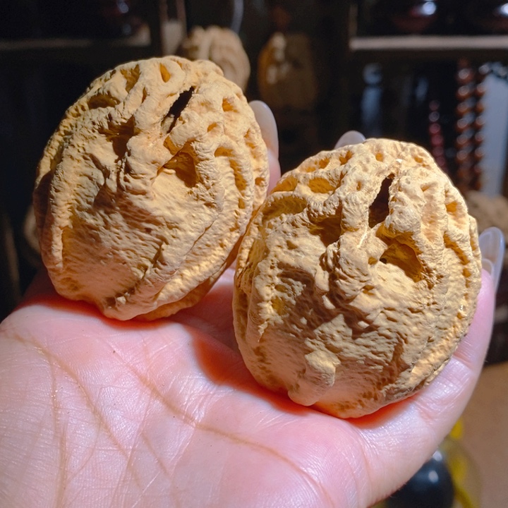 野生鬼脸乾坤核桃4555