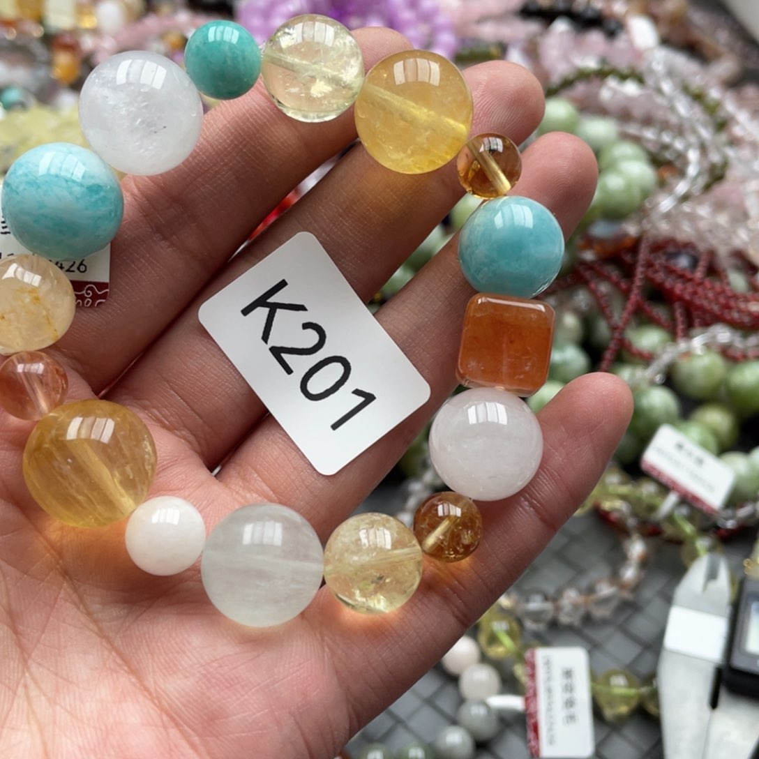 未镶嵌手链水晶手串