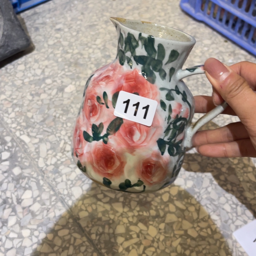 ㄃***花瓷片景德镇手工制作