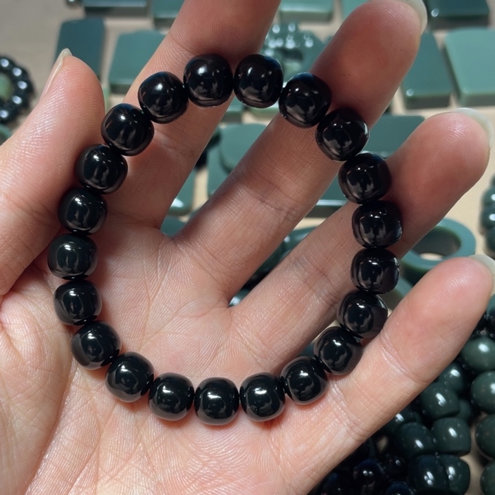 和田玉和田未镶嵌北**C和田