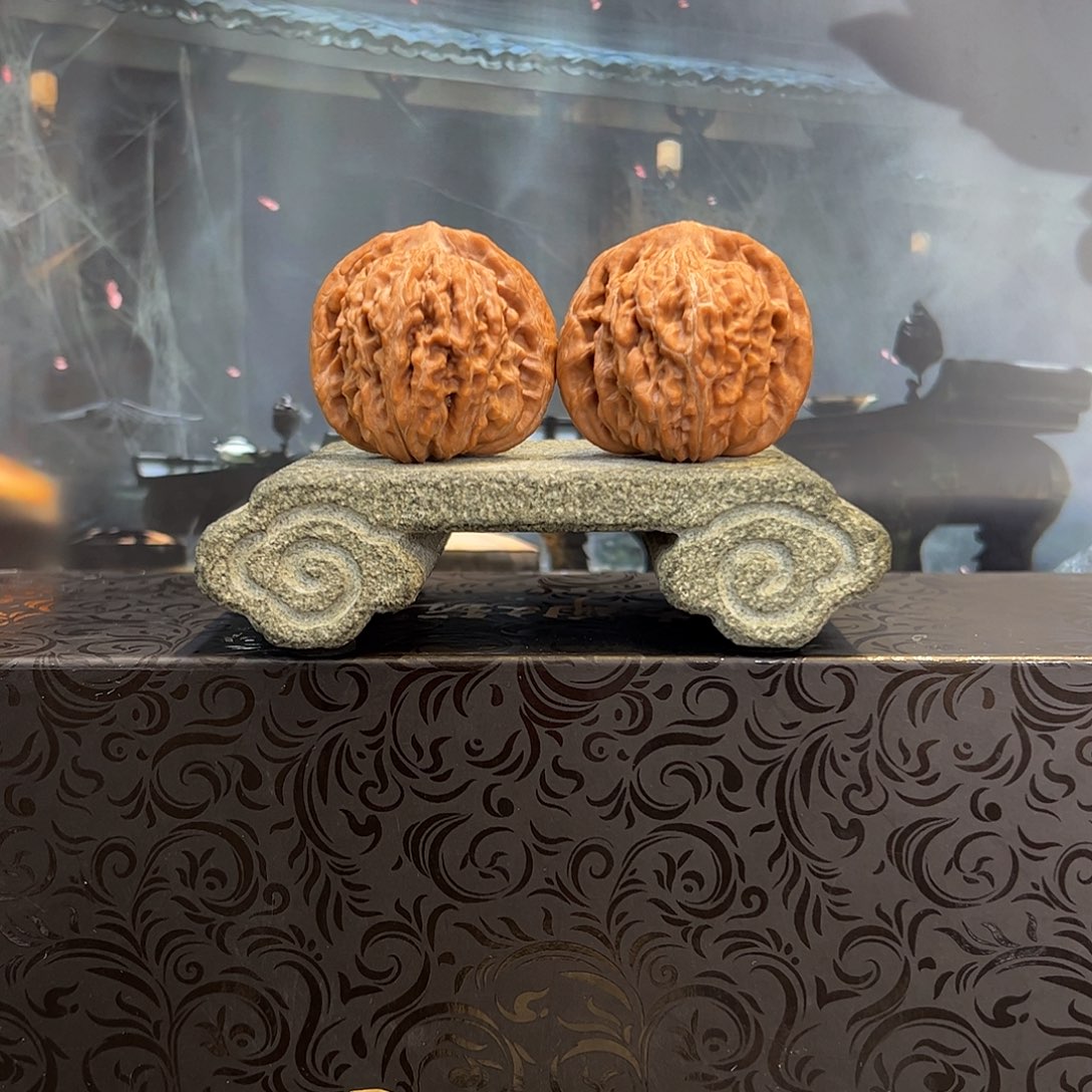 桃核把件平谷四座楼022702