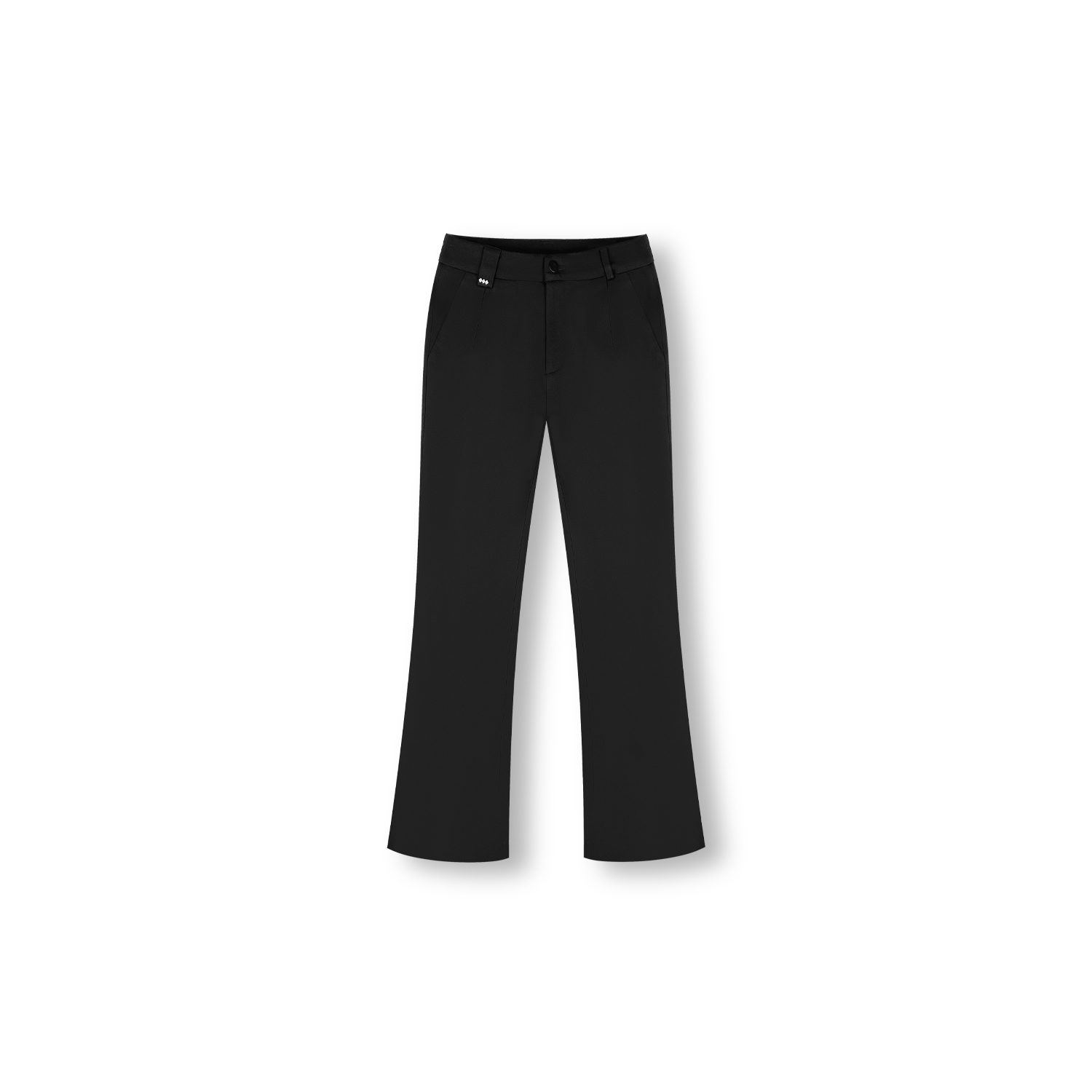 秋冬款高腰保暖鹅绒裤微喇长裤简约百搭（89Y811-1276）