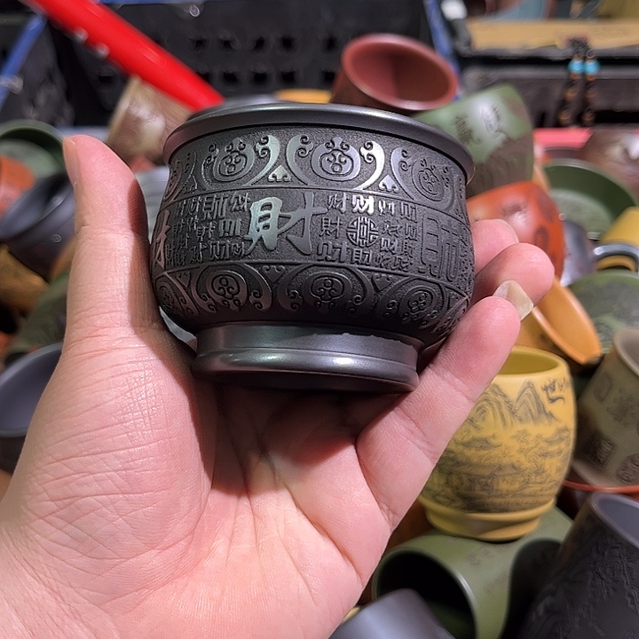 茶杯紫砂全手工紫砂主人杯