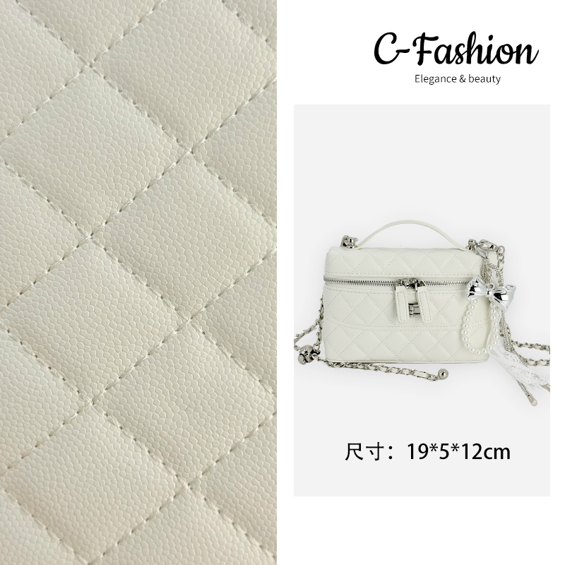 【尚恩CC】ZT-D7195-月光白-轻奢时尚女士新款手提单肩斜挎餐盒包