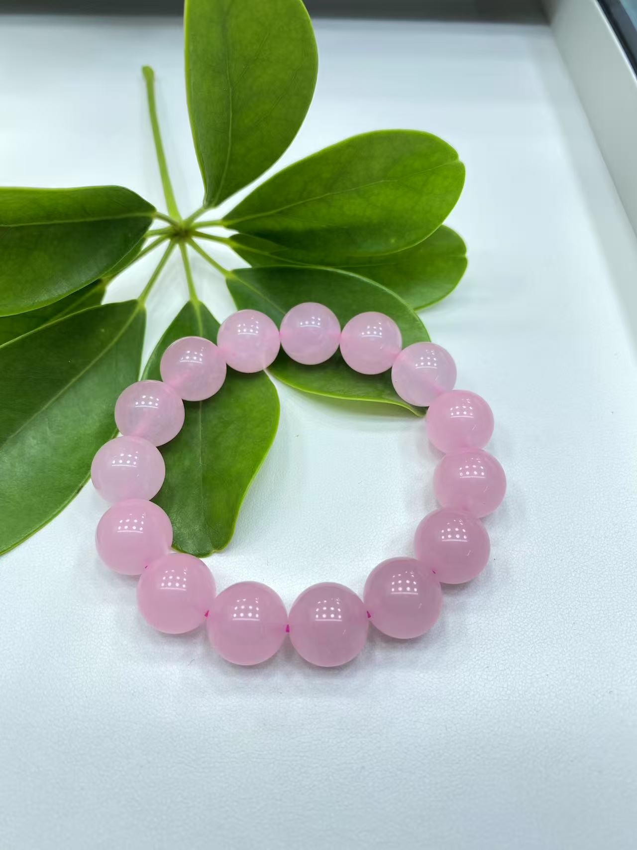 A111 粉14mm单圈手串