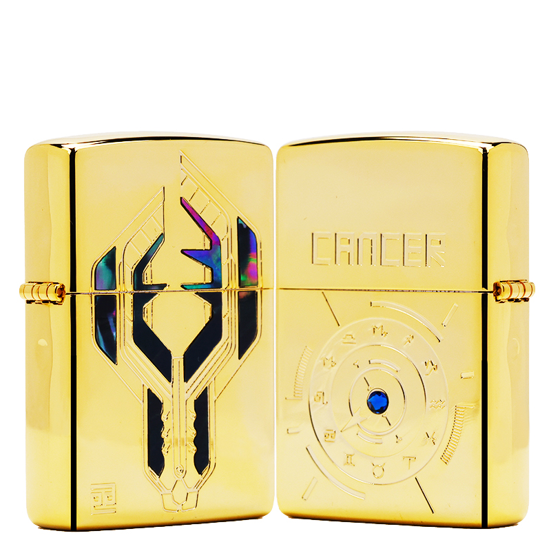 ZIPPO/之宝官方【众神之力战钳巨蟹】正品煤油打火机KF-DF