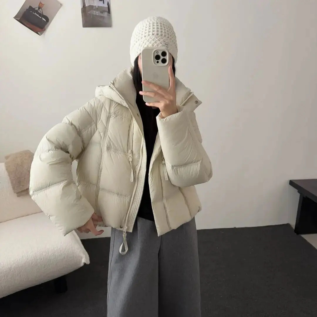 顶货高奢短款小个子鹅绒服  