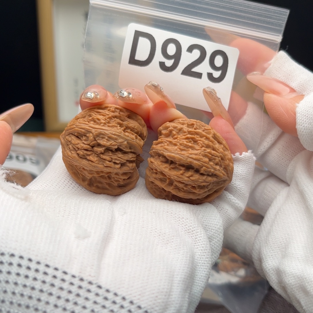 文玩核桃把件35密纹d929