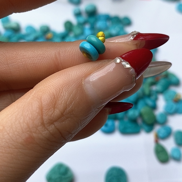 绿松石珠宝奇石未镶嵌