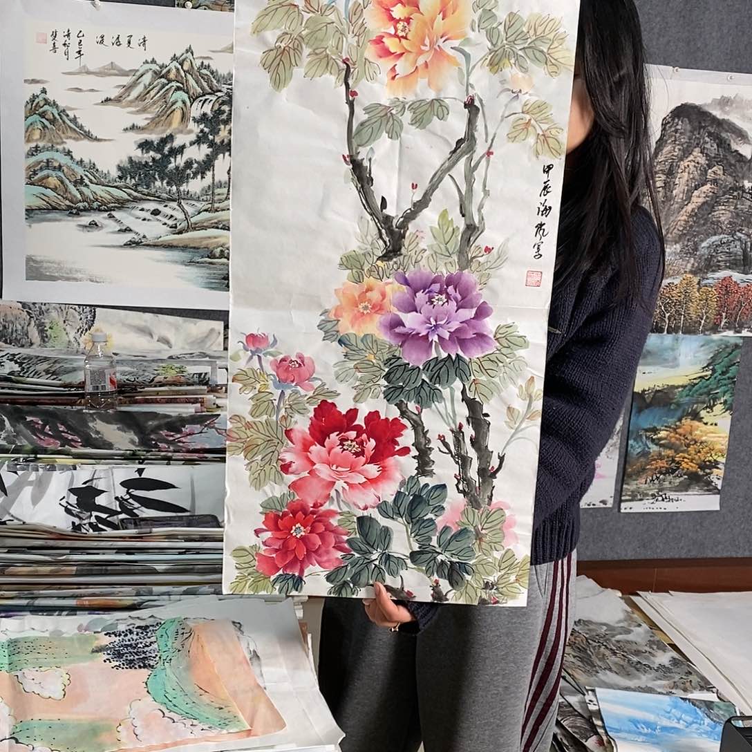 国画手写手绘国画作品3