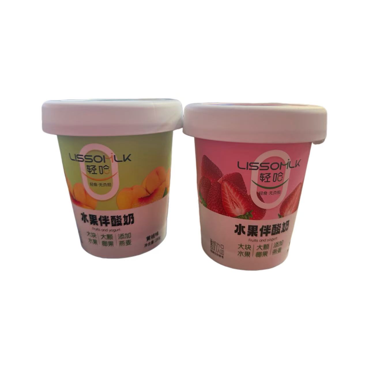 轻哈水果拌酸奶280g*2桶