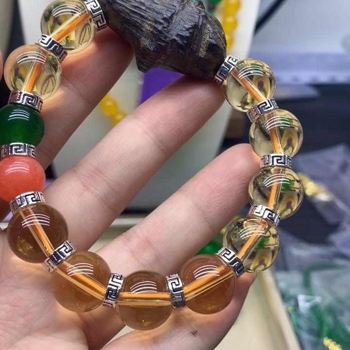 银S925镶嵌颈饰水晶吊坠