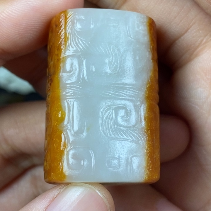 未镶嵌和田玉挂件摩***叔