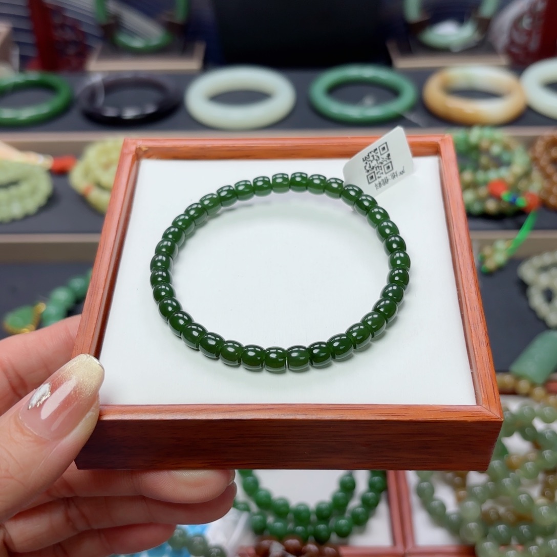 和田玉手链未镶嵌