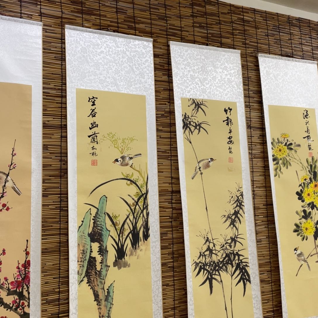 国画老师手笔手绘作品N