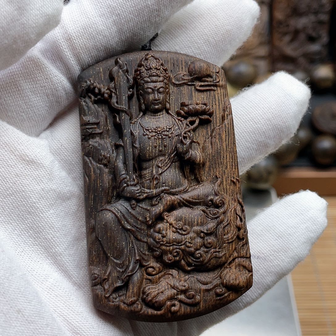 沉香木吊坠西*哥文莱沉香