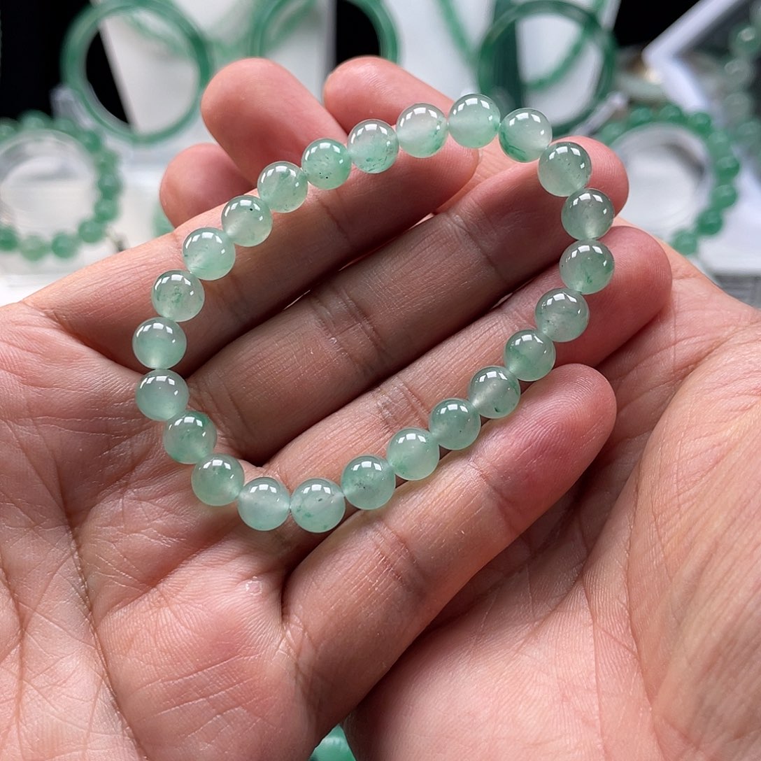 石英质玉手链未镶嵌