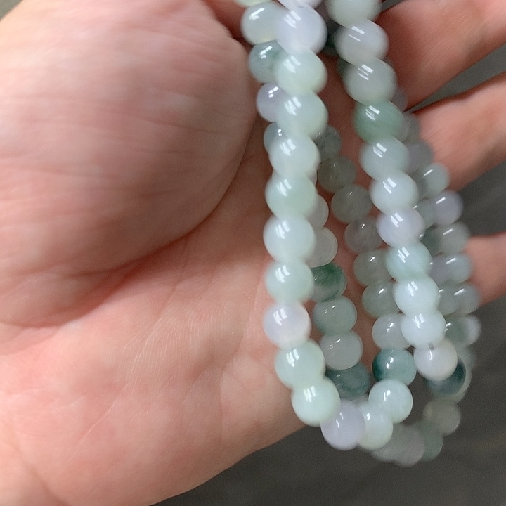 翡翠颈饰未镶嵌项链