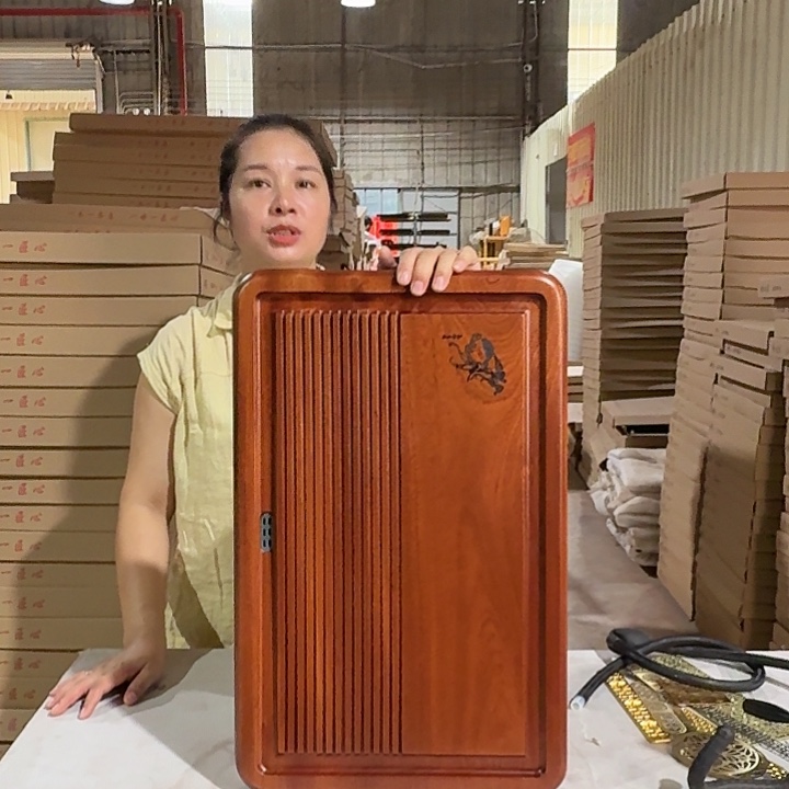 花梨木茶盘55*35尺寸