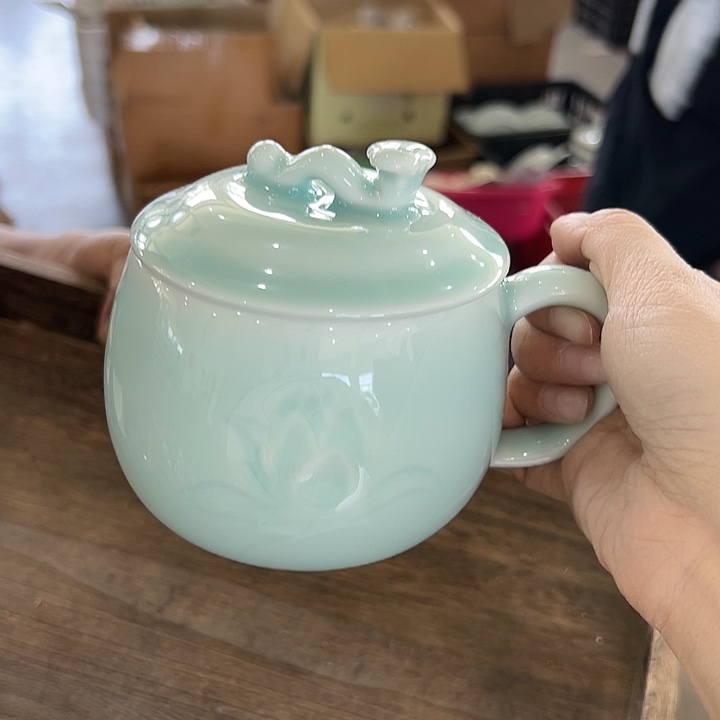 小米茶器龙泉青瓷