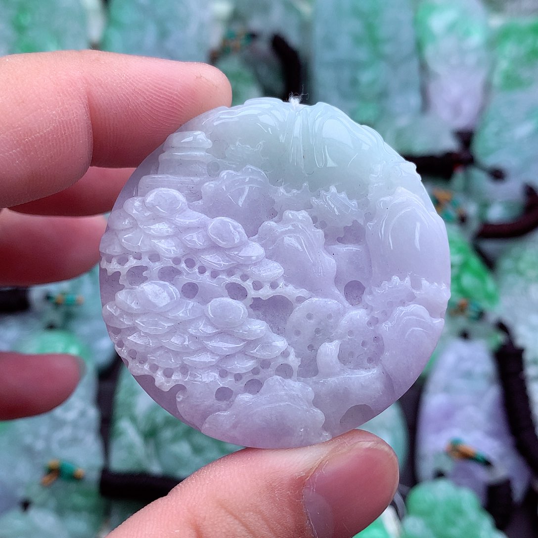 翡翠吊坠(不含链)未镶嵌