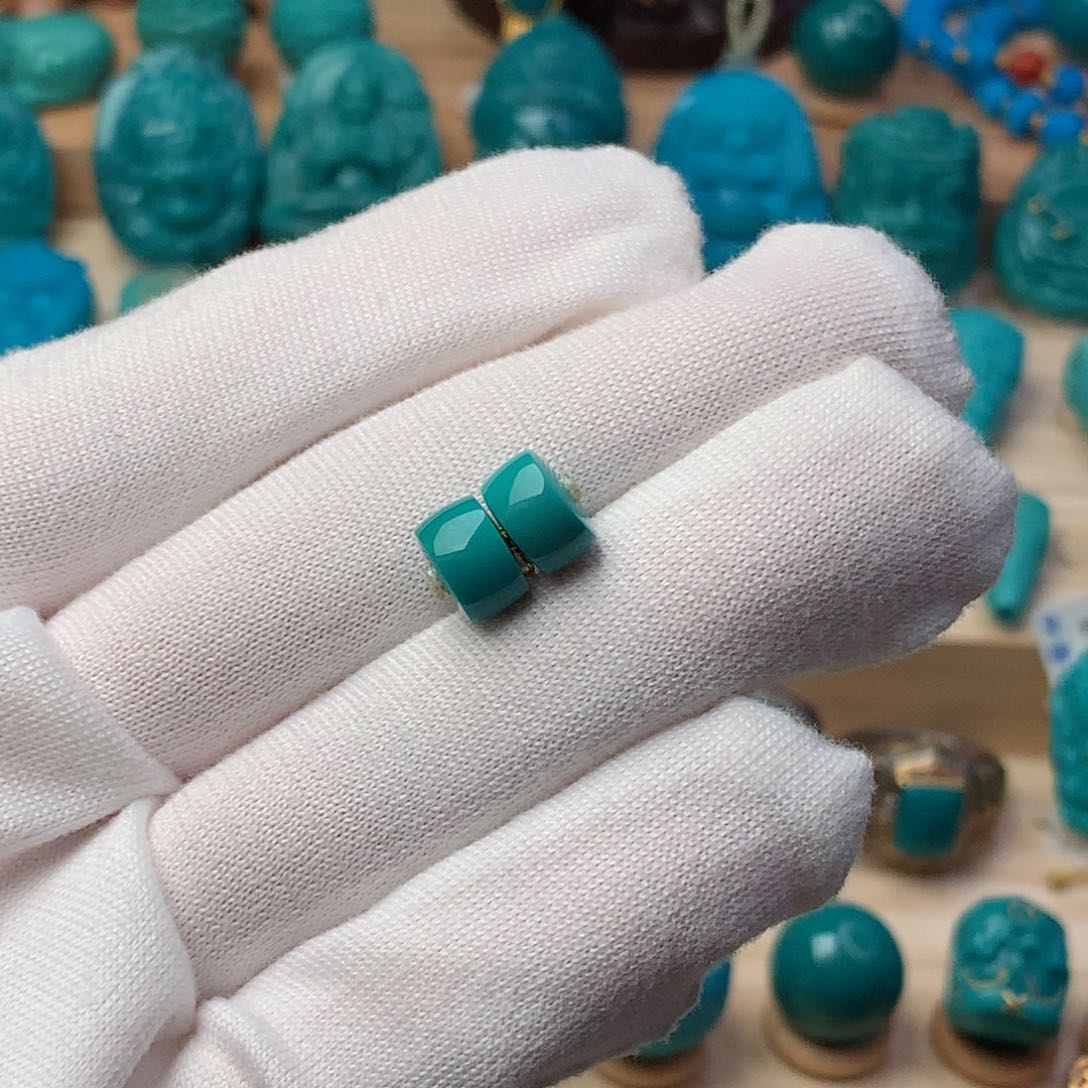 绿松石珠宝奇石未镶嵌一****?