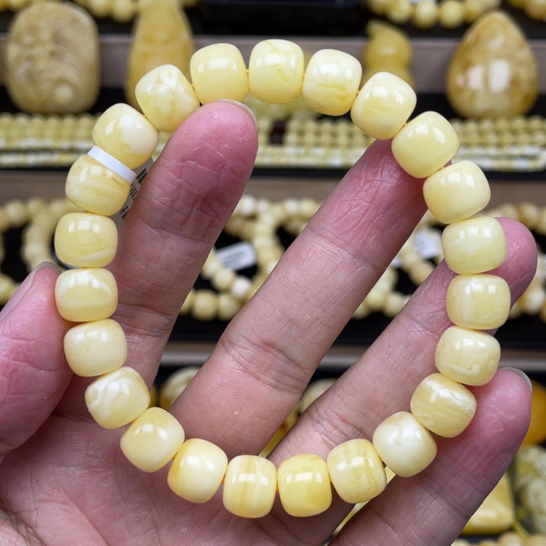 琥珀裸石未镶嵌琥珀蜜蜡