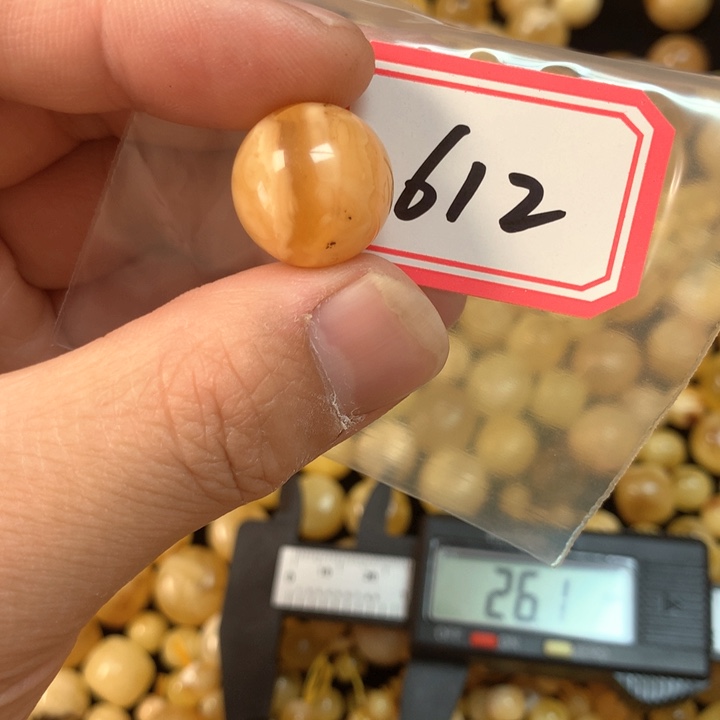 琥珀未镶嵌珠宝奇石瑕疵16.7