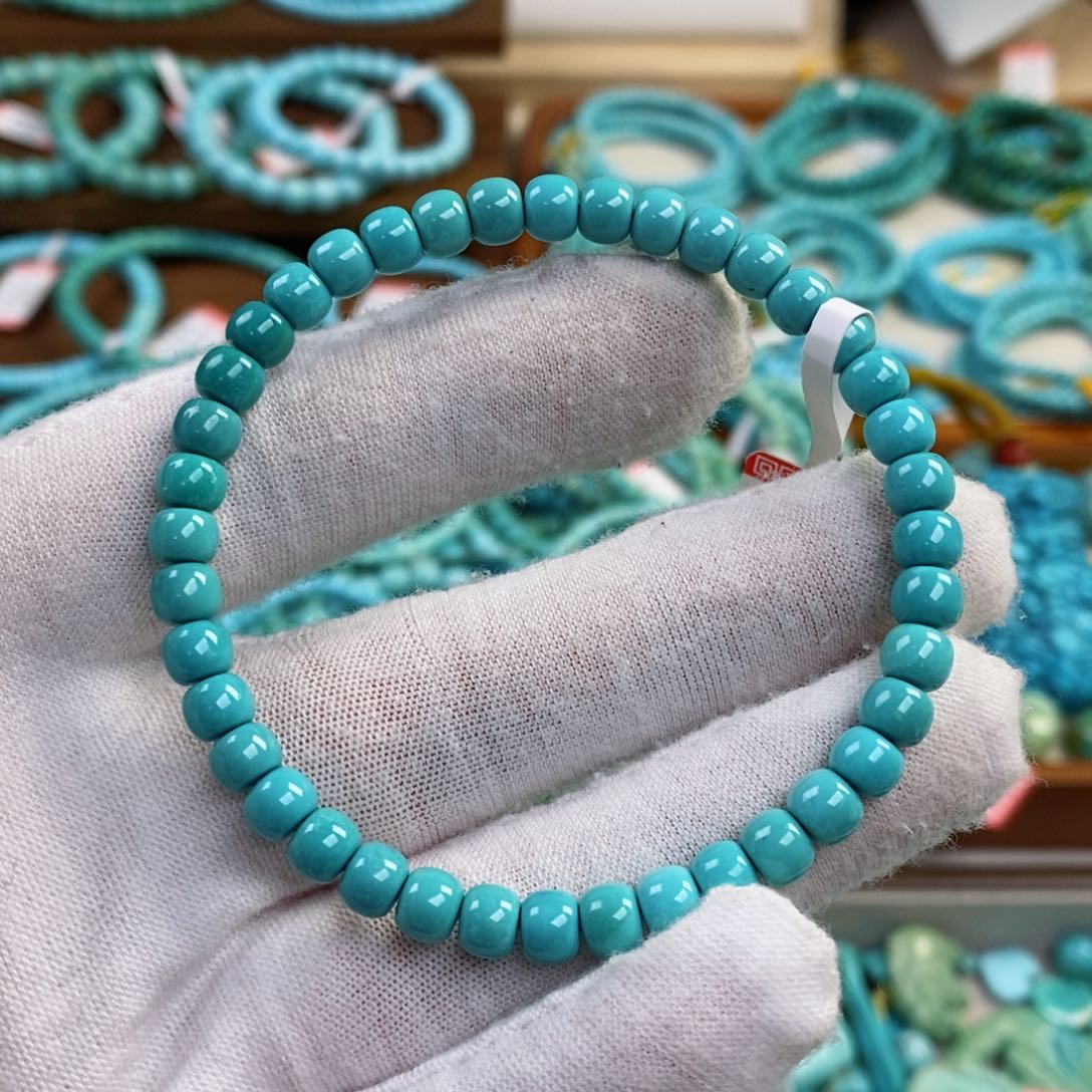 未镶嵌绿松石手串