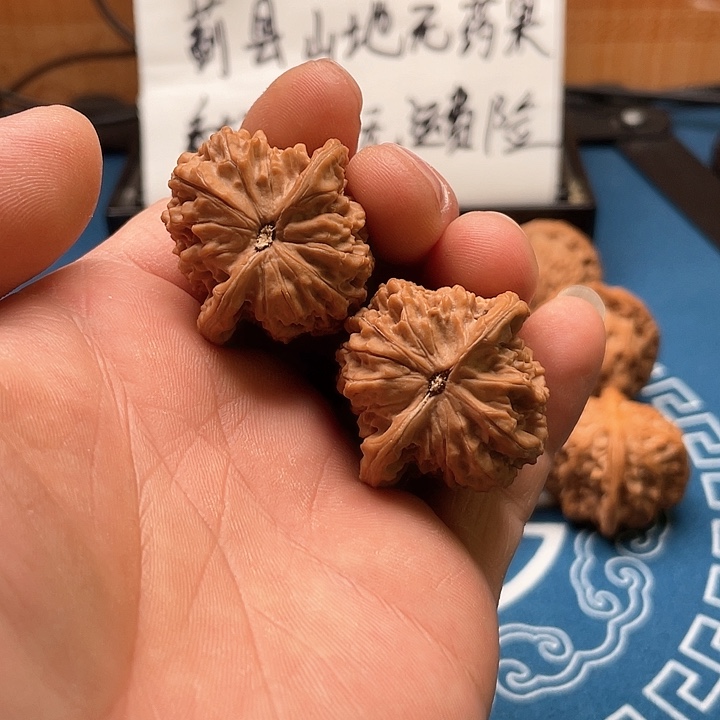 文玩核桃吊坠密纹